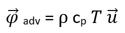 formule advection de la chaleur