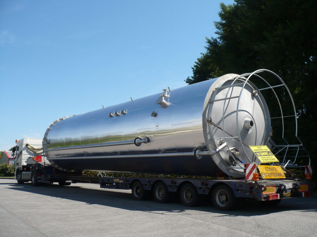 cuve stockage inox grande capacite le garrec